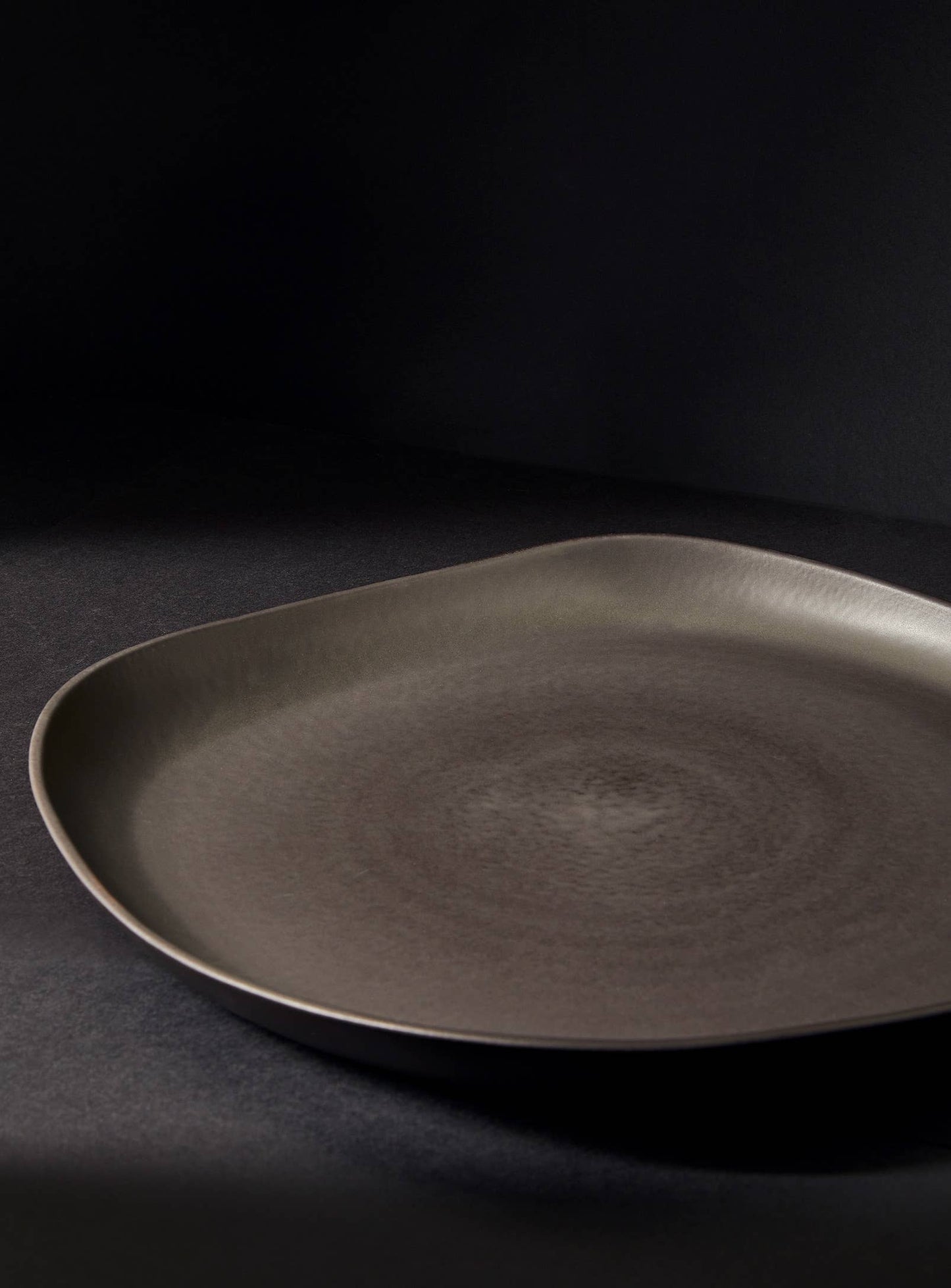 Stoneware Round Serving Platter