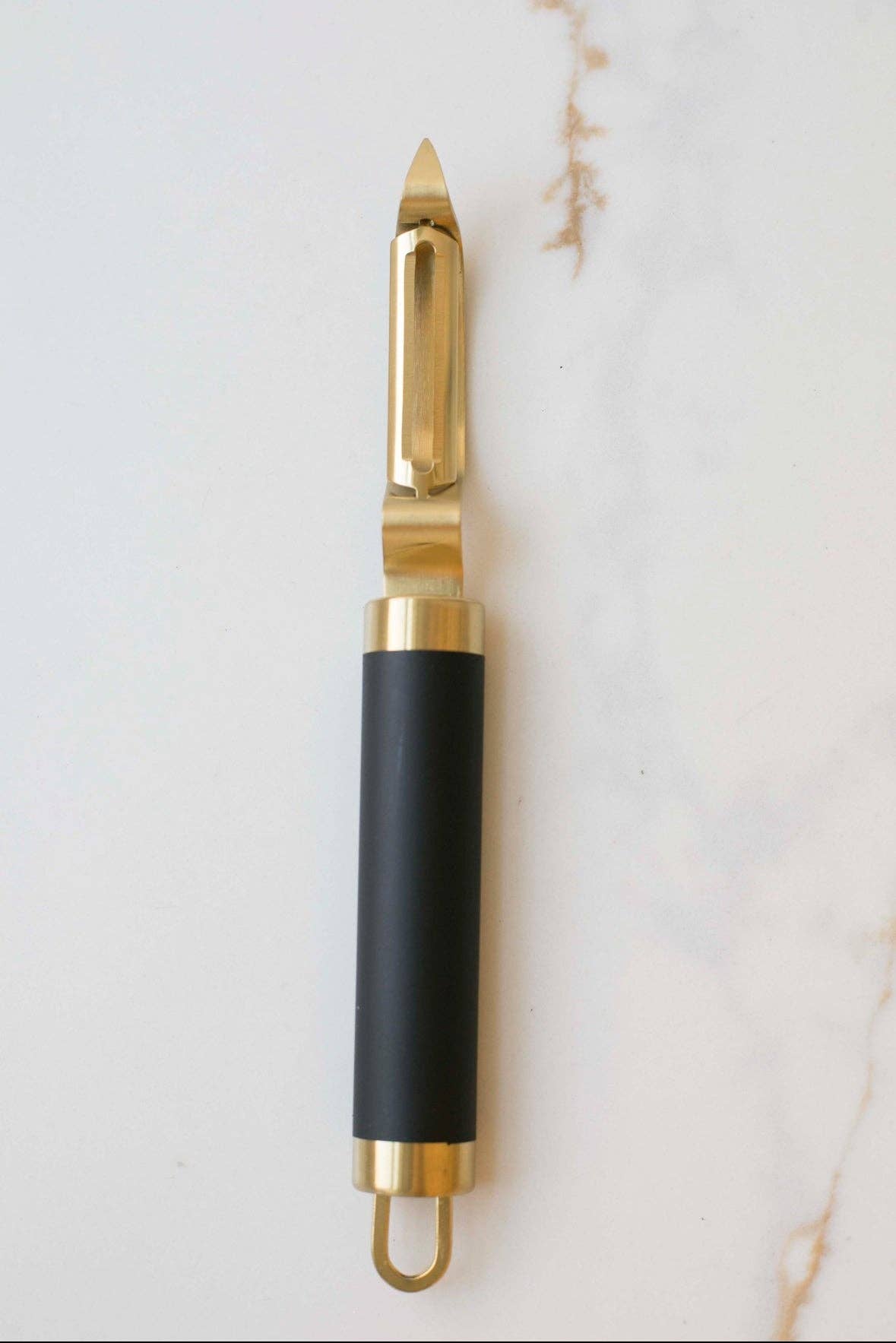 Black and Gold Vegetable Peeler
