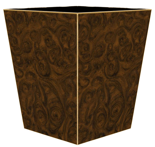 Wastepaper Basket in Burlwood