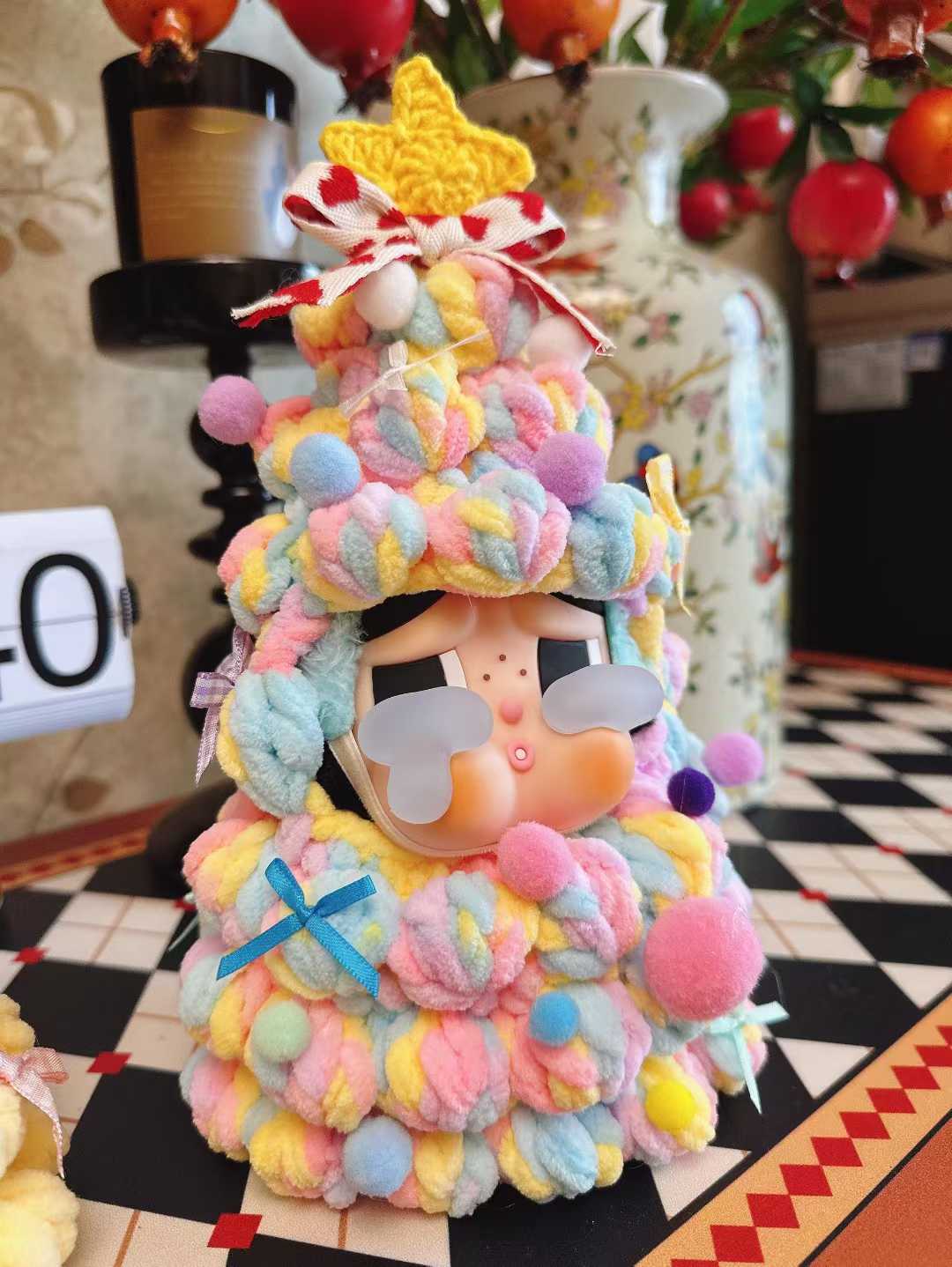 Labubu Christmas Tree Outfit, Holiday Decorations,Ornaments