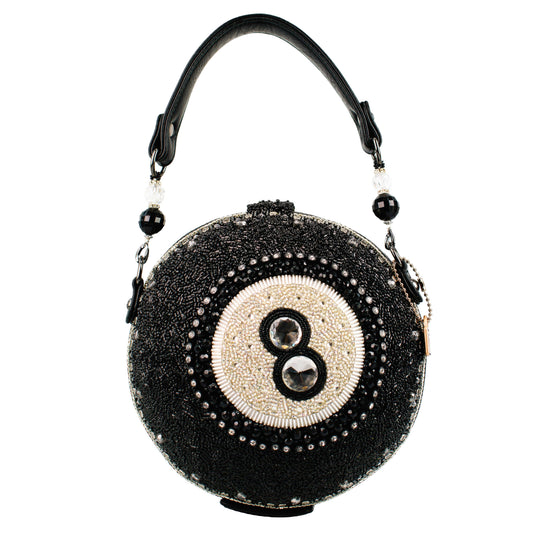 Rack'em Up 8-Ball Pool Billiards Handbag